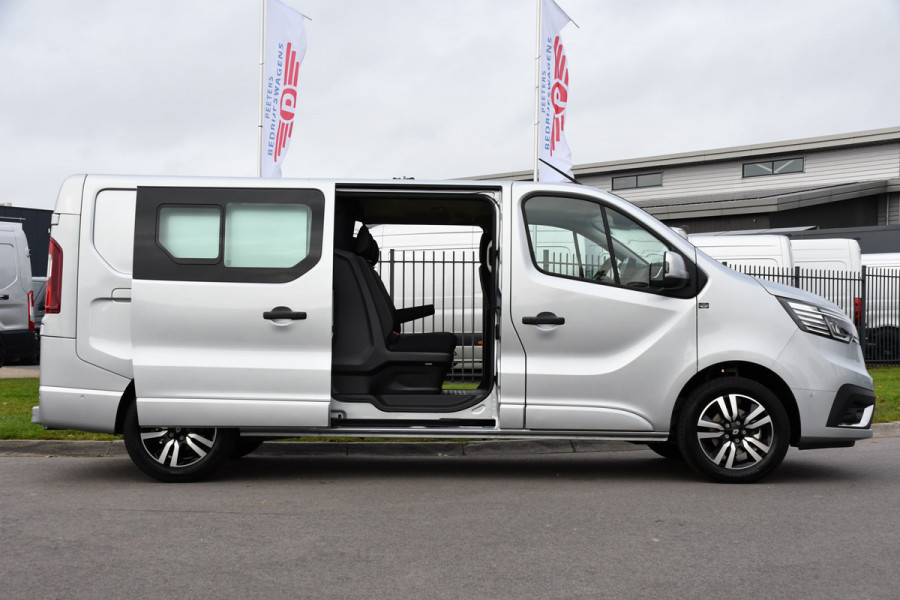 Renault Trafic 2.0 170 L2H1 Extra DC Facelift! 3 x Leverbaar, Virtual, Cruise, Carplay, Stoelverwarming, Clima, Automaat, LED, 170PK, 2 x Schuifdeur, Uniek!