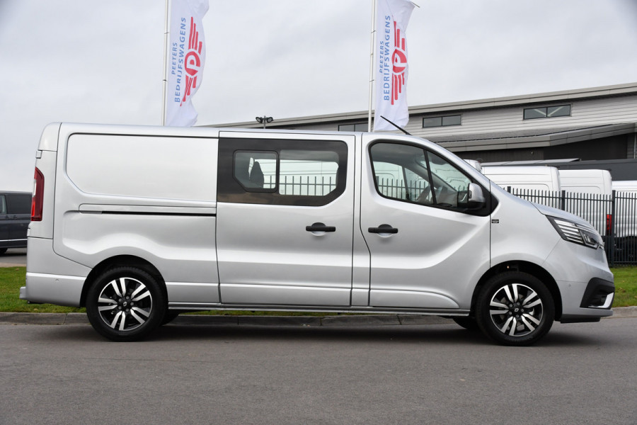 Renault Trafic 2.0 170 L2H1 Extra DC Facelift! 3 x Leverbaar, Virtual, Cruise, Carplay, Stoelverwarming, Clima, Automaat, LED, 170PK, 2 x Schuifdeur, Uniek!