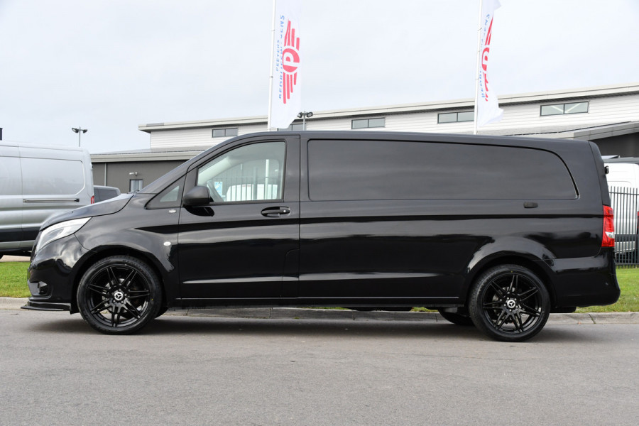 Mercedes-Benz Vito 116 CDI L2 Black Edition Camera, Cruise, Carplay, 164PK, LED, Trekhaak, Stoelverwarming, multimedia, Uniek!