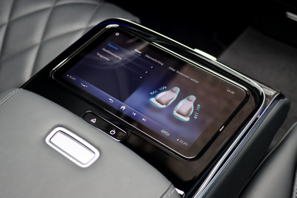 Mercedes-Benz S-Klasse 400d 4MATIC Lang AMG Line Aut9 | Airmatic | Achterasbesturing | Distronic+ | Zonweringspakket | Burmester | Stoelventilatie | Verwarmd Stuurwiel | HUD | Vlakkenverwarming |