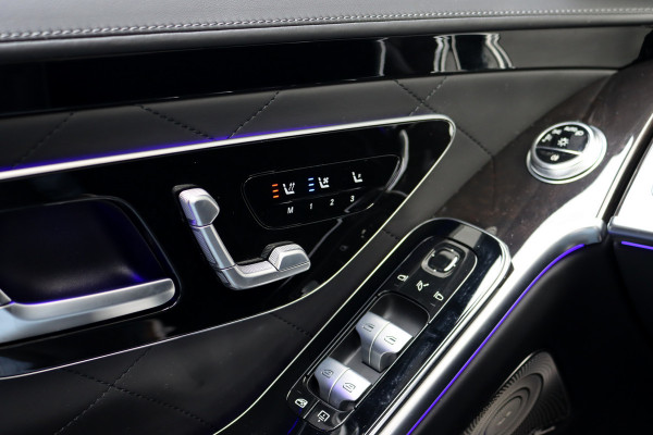 Mercedes-Benz S-Klasse 400d 4MATIC Lang AMG Line Aut9 | Airmatic | Achterasbesturing | Distronic+ | Zonweringspakket | Burmester | Stoelventilatie | Verwarmd Stuurwiel | HUD | Vlakkenverwarming |