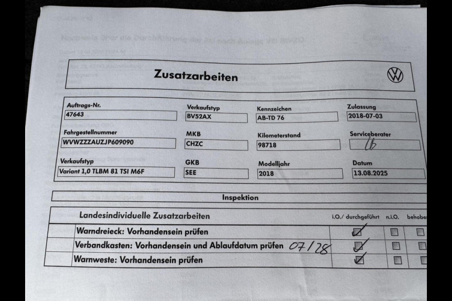 Volkswagen Golf 1.0 TSI 110pk Comfortline CarPlay Navi Elektr.Trekhaak Garantie Airco