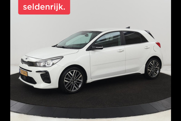 Kia Rio 1.0 TGDI GT-Line | Stoel & stuurverwarming | Carplay | Half leder | Keyless | Navigatie | Climate control | DAB | Camera | Cruise control