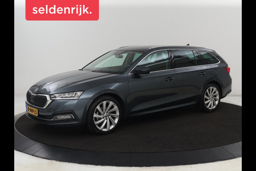 Škoda Octavia 1.0 TSI Business Edition | Carplay | Navigatie | Chroom Pakket | Parkeerhulp | Full LED | Getint glas | Climate control | Cruise control | Bluetooth | Virtual Cockpit | Keyless start | 18'' lichtmetalen velgen