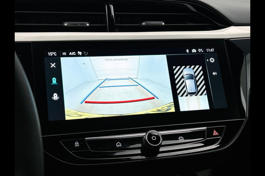 Opel Corsa 1.2 Turbo 136pk Hybrid GS Auto. | Navigatie | Apple Carplay/Android Auto | Camera | Parkeersensoren | Cruise Control | Dodehoek assistent | Stoel- en stuurverwarming | Full-LED-Matrix-koplamp | Airco | Lichtmetalen velgen