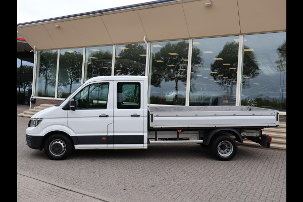 MAN TGE 50 2.0 TDI 177 PK DSG AUT. D.C. DUBBEL LUCHT 7-PERS. OPEN LAADBAK + 3500 KG TREKHAAK | STANDKACHEL