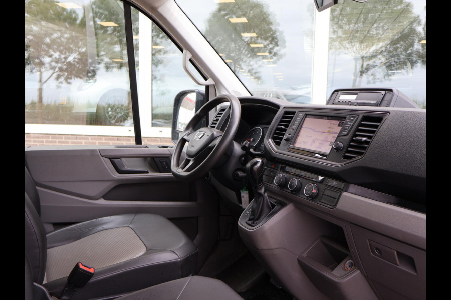 MAN TGE 50 2.0 TDI 177 PK DSG AUT. D.C. DUBBEL LUCHT 7-PERS. OPEN LAADBAK + 3500 KG TREKHAAK | STANDKACHEL