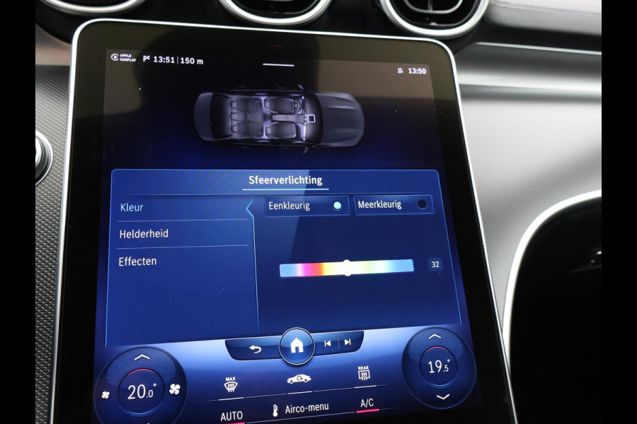 Mercedes-Benz C-Klasse 180 AMG LINE SEDAN + SFEERVERLICHTING | CAMERA | STOELVERW.