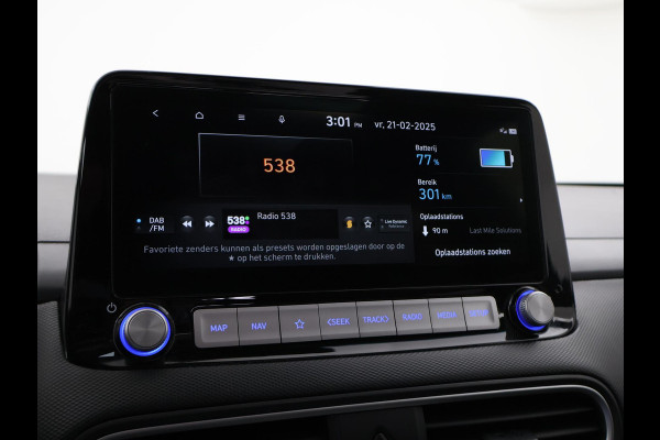 Hyundai Kona EV PREMIUM 64 kWh + SCHUIFDAK | KRELL AUDIO | STOELVENTILATIE | HEAD-UP | LEDER | ADAPTIVE CRUISE