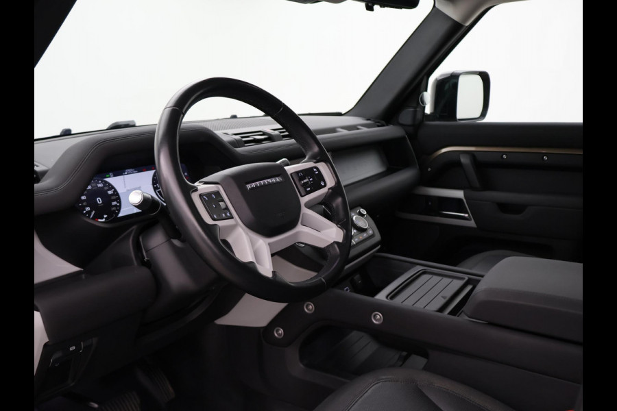 Land Rover Defender 2.0 D240 110 GRIJS KENTEKEN + PANORAMADAK | 360 CAMERA | WEGKL. TREKHAAK | MERIDIAN | LUCHTVERING