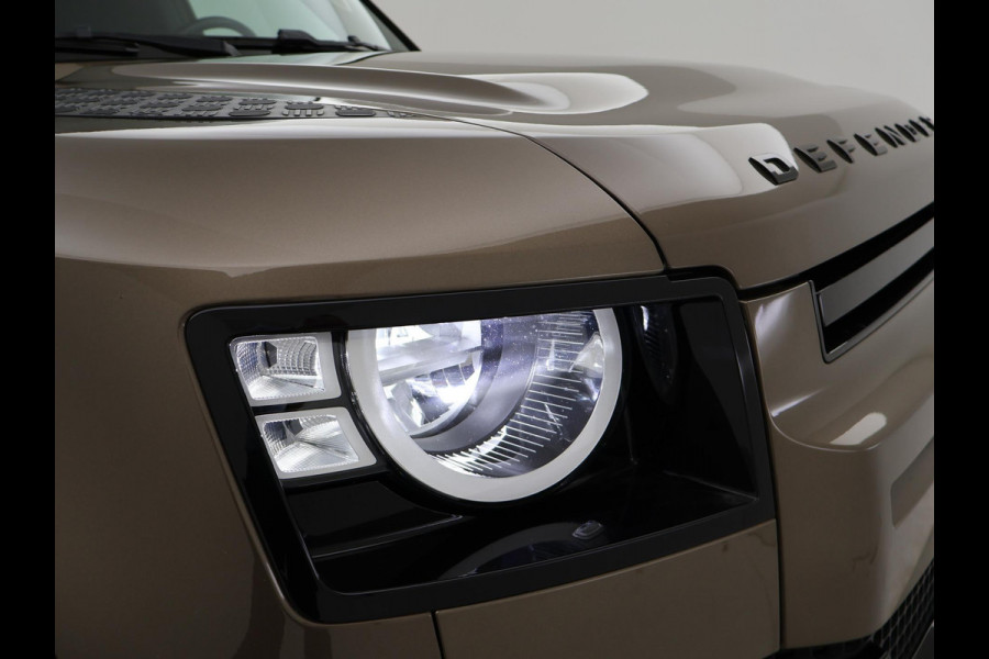 Land Rover Defender 2.0 D240 110 GRIJS KENTEKEN + PANORAMADAK | 360 CAMERA | WEGKL. TREKHAAK | MERIDIAN | LUCHTVERING