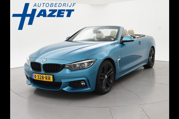 BMW 4 Serie Cabrio 420i M-SPORT + NEKVERWARMING | HEAD-UP | DAB | HARMAN/KARDON | MEMORY | CAMERA | SPORTSTOELEN