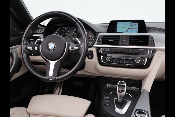 BMW 4 Serie Cabrio 420i M-SPORT + NEKVERWARMING | HEAD-UP | DAB | HARMAN/KARDON | MEMORY | CAMERA | SPORTSTOELEN