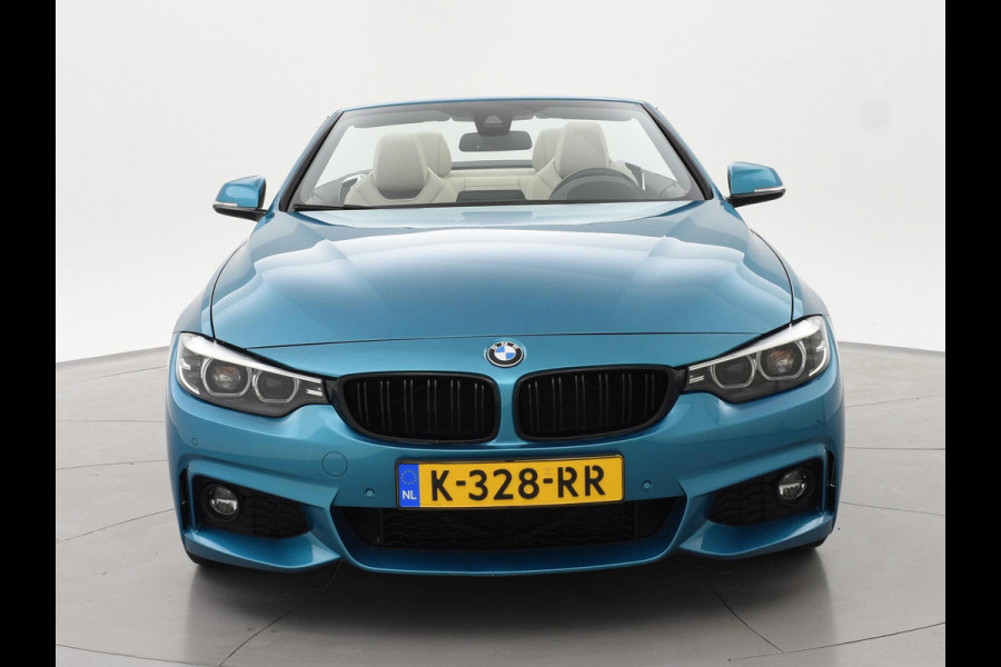 BMW 4 Serie Cabrio 420i M-SPORT + NEKVERWARMING | HEAD-UP | DAB | HARMAN/KARDON | MEMORY | CAMERA | SPORTSTOELEN
