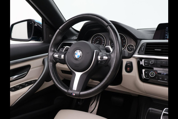 BMW 4 Serie Cabrio 420i M-SPORT + NEKVERWARMING | HEAD-UP | DAB | HARMAN/KARDON | MEMORY | CAMERA | SPORTSTOELEN