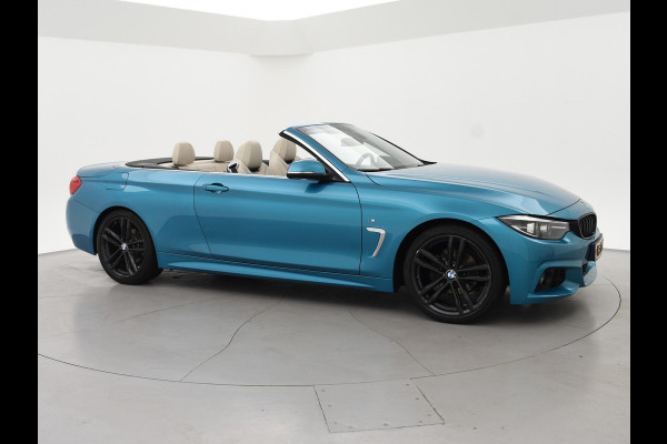 BMW 4 Serie Cabrio 420i M-SPORT + NEKVERWARMING | HEAD-UP | DAB | HARMAN/KARDON | MEMORY | CAMERA | SPORTSTOELEN