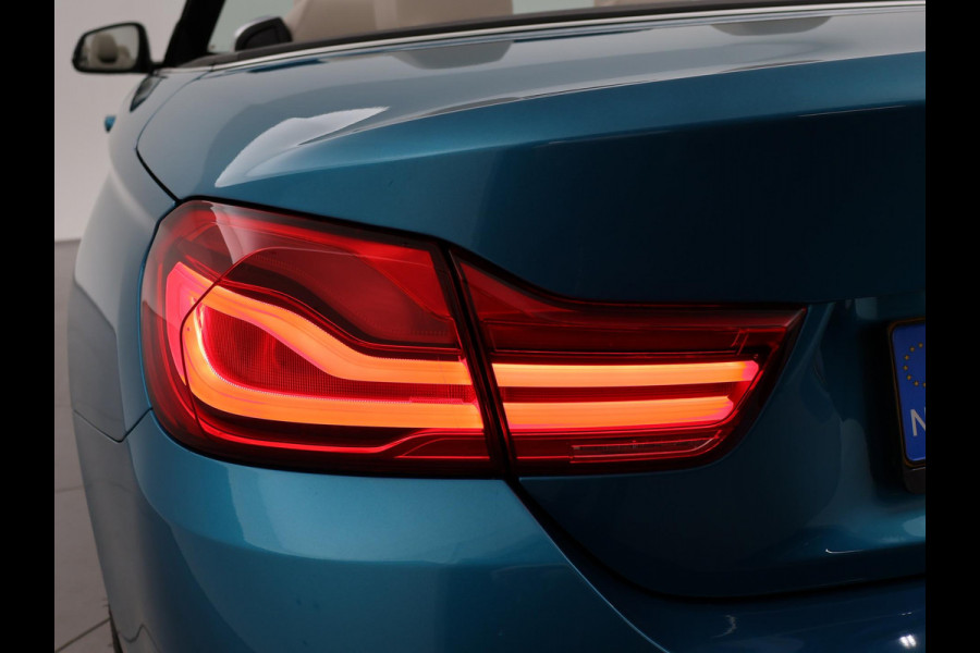 BMW 4 Serie Cabrio 420i M-SPORT + NEKVERWARMING | HEAD-UP | DAB | HARMAN/KARDON | MEMORY | CAMERA | SPORTSTOELEN