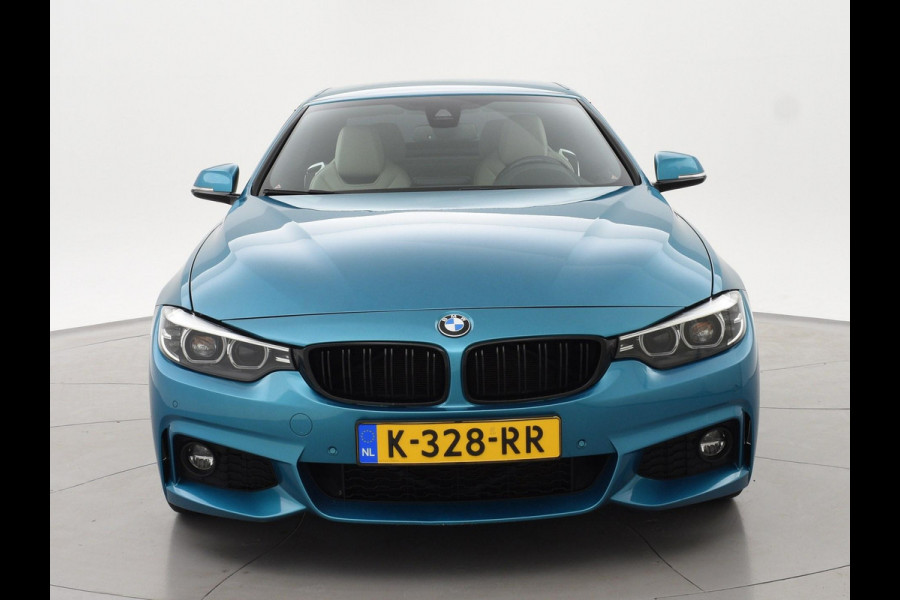 BMW 4 Serie Cabrio 420i M-SPORT + NEKVERWARMING | HEAD-UP | DAB | HARMAN/KARDON | MEMORY | CAMERA | SPORTSTOELEN