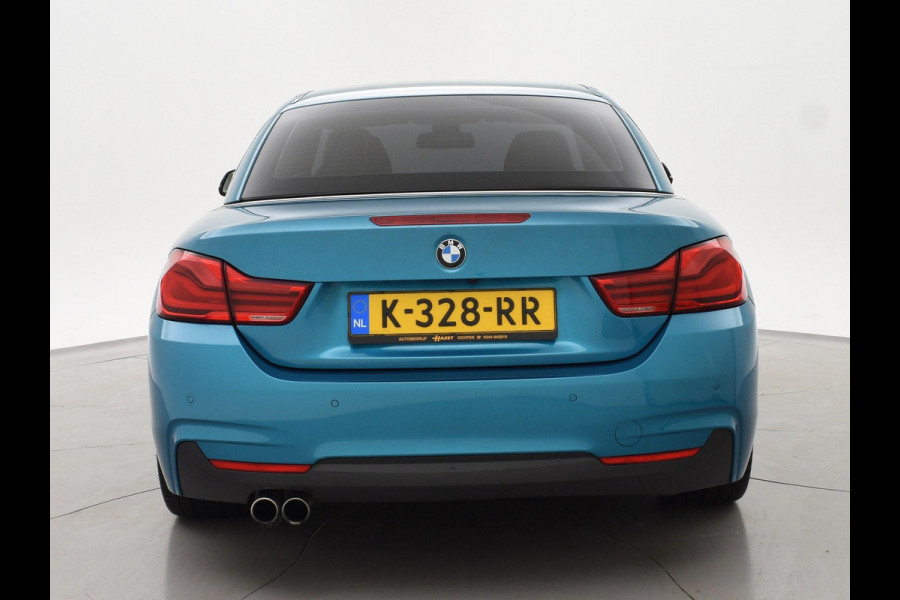 BMW 4 Serie Cabrio 420i M-SPORT + NEKVERWARMING | HEAD-UP | DAB | HARMAN/KARDON | MEMORY | CAMERA | SPORTSTOELEN