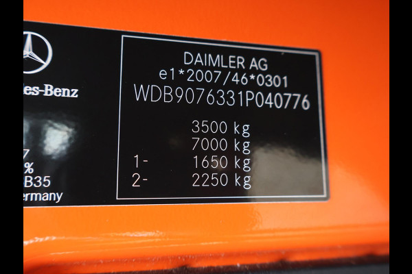 Mercedes-Benz Sprinter 316 2.2 CDI 163 PK L2H2 + 3500 KG TREKHAAK | APPLE CARPLAY | STANDKACHEL | CAMERA