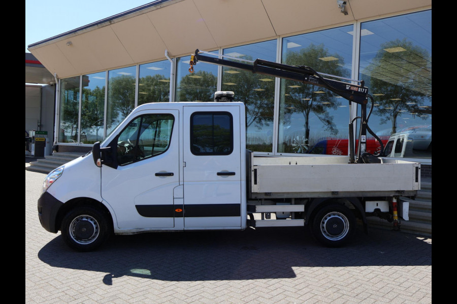 Opel Movano 2.3 CDTI BITURBO 145 PK HIAB 017T LAADKRAAN OPEN LAADBAK PICK-UP