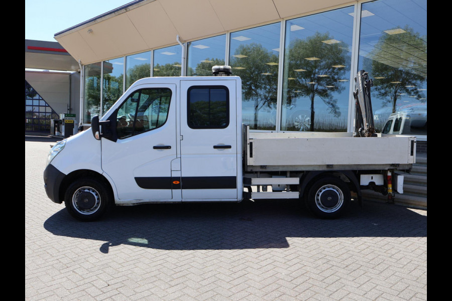 Opel Movano 2.3 CDTI BITURBO 145 PK HIAB 017T LAADKRAAN OPEN LAADBAK PICK-UP