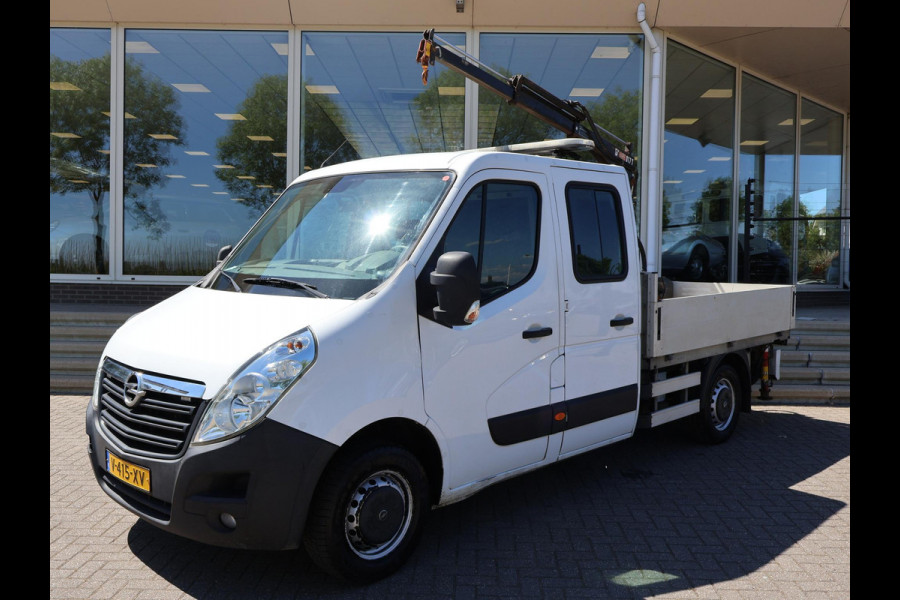 Opel Movano 2.3 CDTI BITURBO 145 PK HIAB 017T LAADKRAAN OPEN LAADBAK PICK-UP