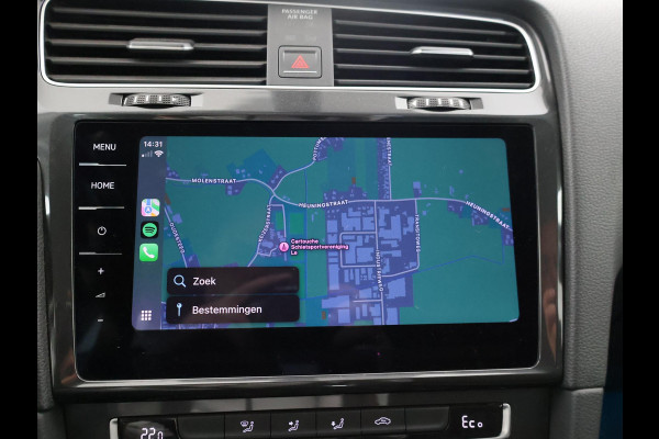 Volkswagen e-Golf Aut. + APPLE CARPLAY | FULL LED | CAMERA | SFEERVERLICHTING | NAVIGATIE