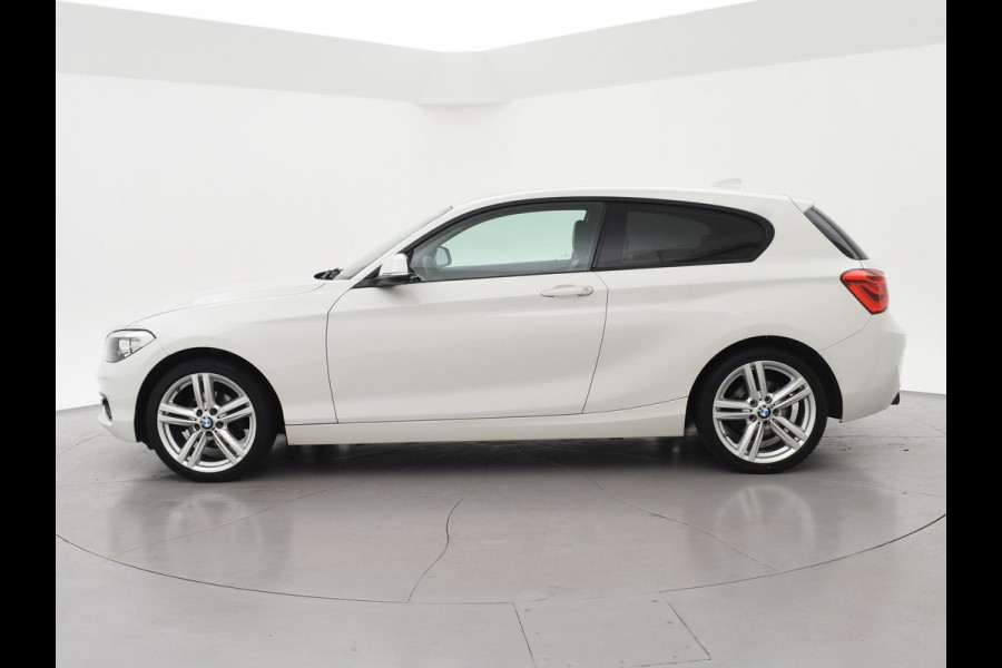 BMW 1-serie 118i 3-DEURS + LEDER | SPORTSTOELEN | STOELVERW. | 18 INCH