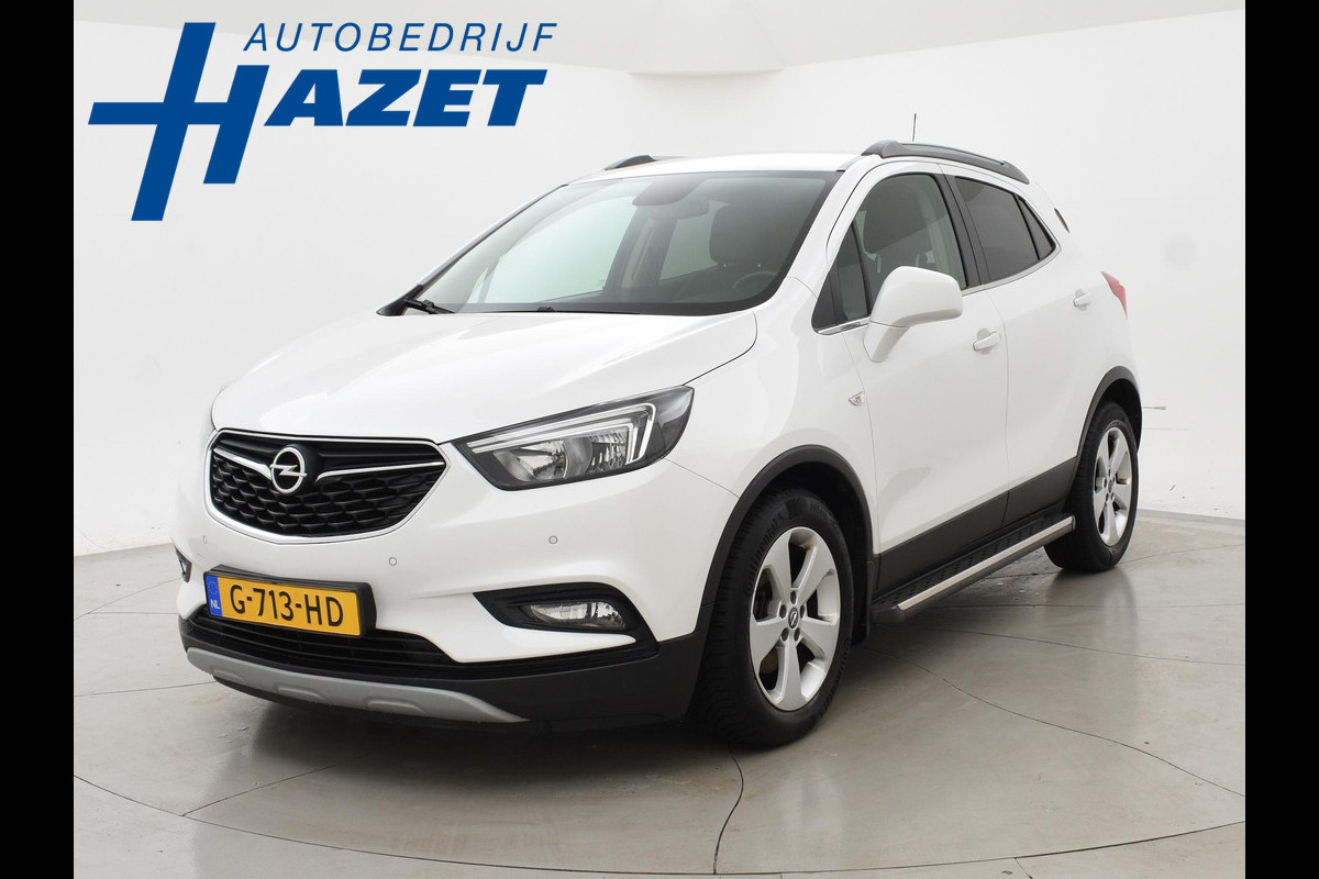 Opel Mokka X 1.4 TURBO 140 PK INNOVATION + LEDER | STUUR/STOELVERW. | APPLE CARPLAY | TREEPLANKEN