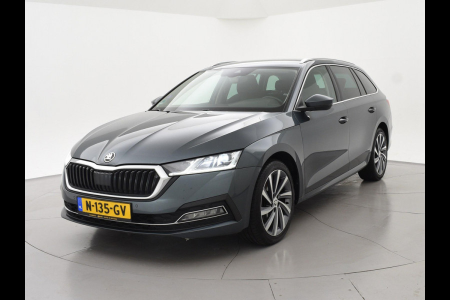 Škoda Octavia Combi 1.5 e-TSI AUT. + 18 INCH | ADAPTIVE CRUISE | LED | VIRTUAL COCKPIT | SFEERVERLICHTING | CAMERA | CARPLAY | STOELVERW.