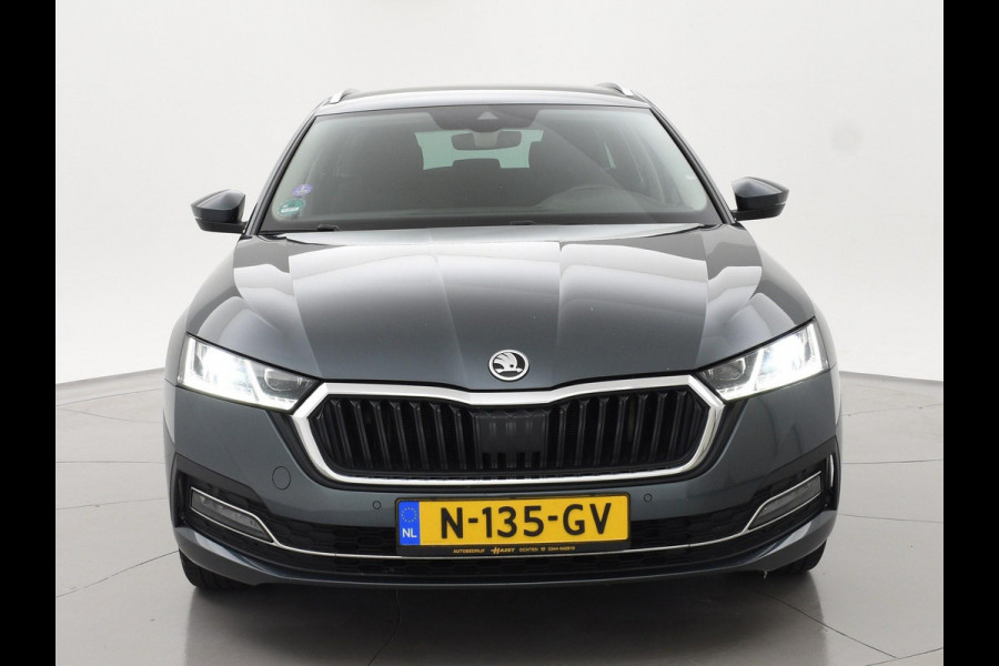 Škoda Octavia Combi 1.5 e-TSI AUT. + 18 INCH | ADAPTIVE CRUISE | LED | VIRTUAL COCKPIT | SFEERVERLICHTING | CAMERA | CARPLAY | STOELVERW.