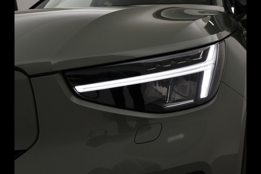 Volvo C40 RECHARGE TWIN ULTIMATE 78 kWh 408 PK SAGE GREEN + ELEK. TREKHAAK | 20 INCH | PANORAMA | PILOT ASSIST | ACC | HK