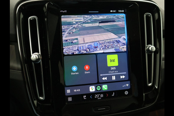 Volvo C40 RECHARGE TWIN ULTIMATE 78 kWh 408 PK SAGE GREEN + ELEK. TREKHAAK | 20 INCH | PANORAMA | PILOT ASSIST | ACC | HK