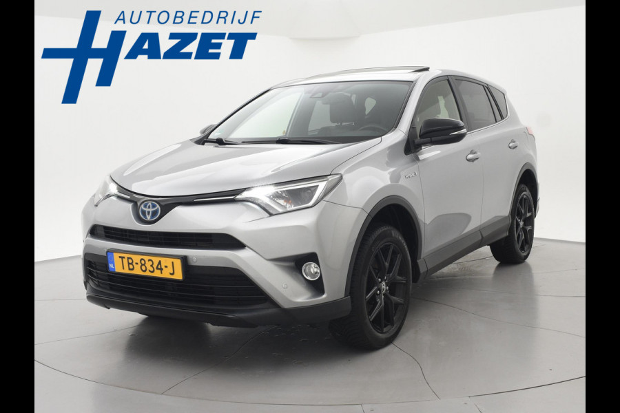 Toyota RAV4 2.5 HYBRID AUT. BLACK EDITION + SCHUIFDAK | LEDER | CAMERA | ADAPTIVE CRUISE | STOELVERW. | 18 INCH