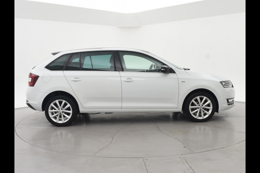 Škoda Rapid Spaceback 1.0 TSI DSG AUT CLEVER WIT PARELMOER + PANORAMADAK | STOELVERWARMING | DAB | NAVIGATIE