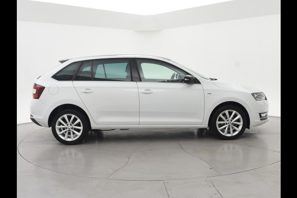 Škoda Rapid Spaceback 1.0 TSI DSG AUT CLEVER WIT PARELMOER + PANORAMADAK | STOELVERWARMING | DAB | NAVIGATIE