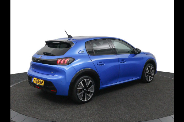 Peugeot e-208 EV GT 350 50 kWh*3FASE*PANO*CRUISE*ECC*CARPLAY*CAM
