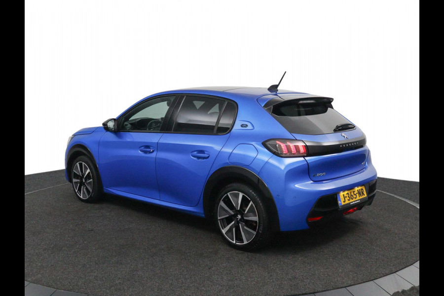 Peugeot e-208 EV GT 350 50 kWh*3FASE*PANO*CRUISE*ECC*CARPLAY*CAM