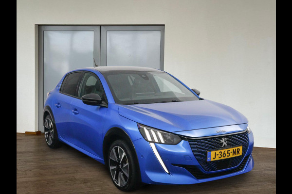 Peugeot e-208 EV GT 350 50 kWh*3FASE*PANO*CRUISE*ECC*CARPLAY*CAM