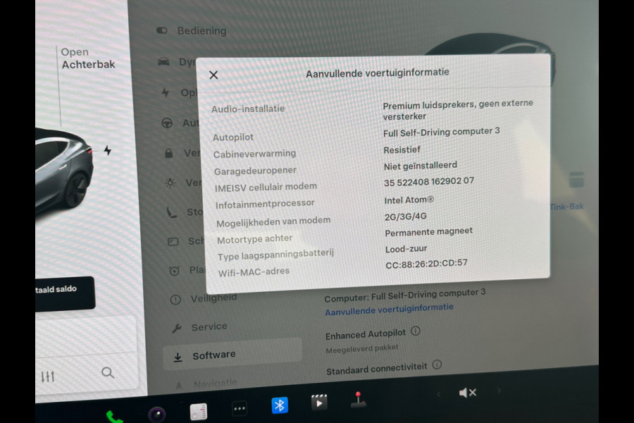 Tesla Model 3 Standard RWD Plus 60 kWh SOH 87.5% / Trekhaak