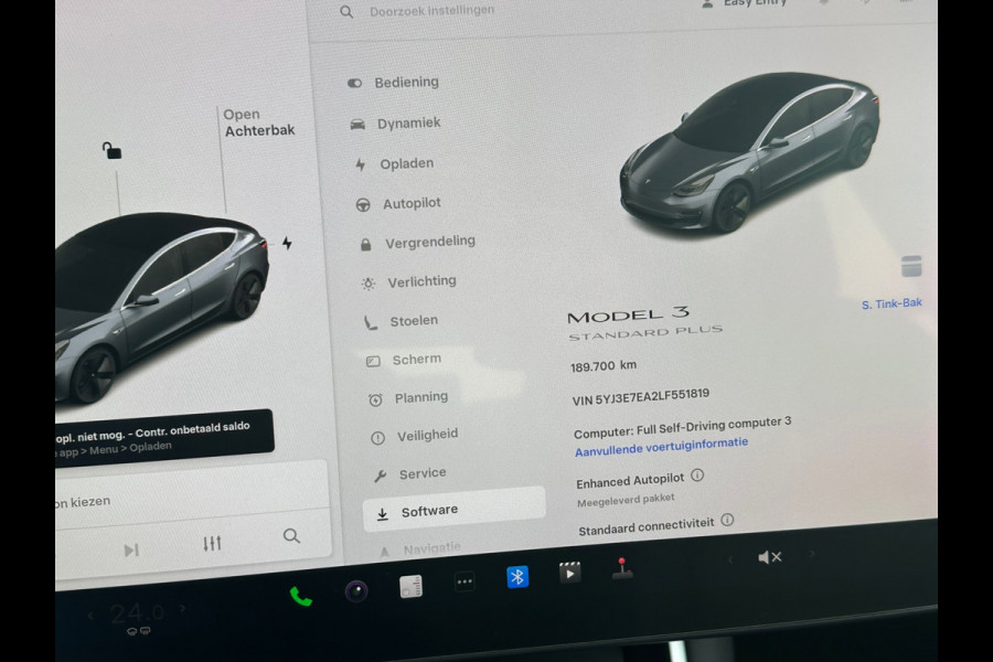 Tesla Model 3 Standard RWD Plus 60 kWh SOH 87.5% / Trekhaak