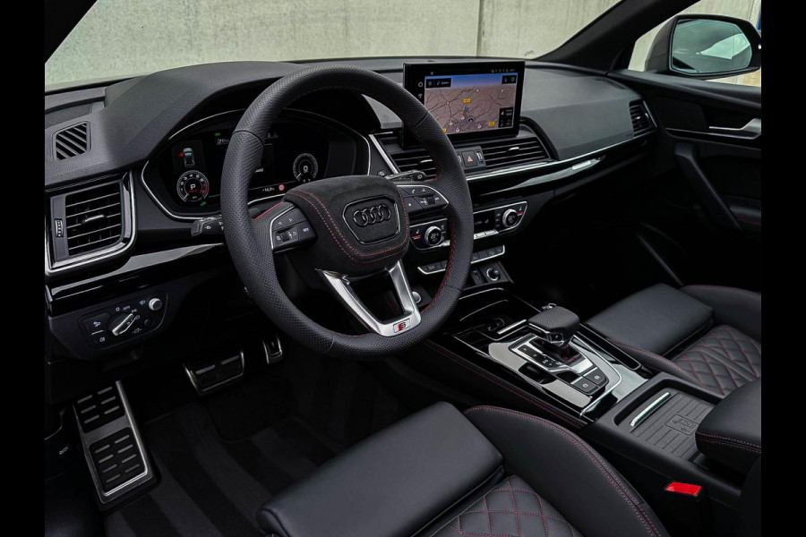 Audi Q5 55 TFSI e 367pk Quattro Competition S Edition S-Line! 1e Eig|Audi Exclusive|HUD|Luchtv.|Pano|OLED Matrix|S-Stoel|360° view