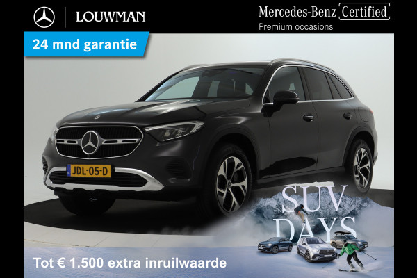 Mercedes-Benz GLC 300e 4MATIC Luxury Line Avantgarde Advanced Plus | Trekhaak | Rijassistentiepakket plus | Stuur en Stoelverwarming. Inclusief 24 maanden MB Certified garantie voor Europa.