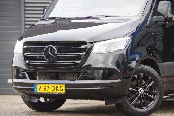 Mercedes-Benz Sprinter 319 1.9 CDI L2H2 DC-6P, AUT. LED, LEDER, MBUX 10'', CAMERA, NAVI, CRUISE, CLIMA, DUBBELE CABINE, DUBBEL CABINE