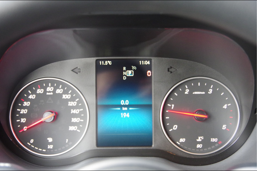 Mercedes-Benz Sprinter 319 1.9 CDI L2H2 DC-6P, AUT. LED, LEDER, MBUX 10'', CAMERA, NAVI, CRUISE, CLIMA, DUBBELE CABINE, DUBBEL CABINE