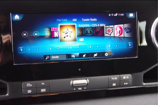 Mercedes-Benz Sprinter 319 1.9 CDI L2H2 DC-6P, AUT. LED, LEDER, MBUX 10'', CAMERA, NAVI, CRUISE, CLIMA, DUBBELE CABINE, DUBBEL CABINE