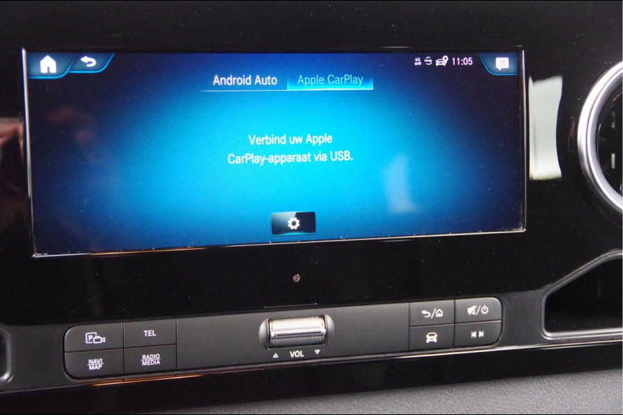 Mercedes-Benz Sprinter 319 1.9 CDI L2H2 DC-6P, AUT. LED, LEDER, MBUX 10'', CAMERA, NAVI, CRUISE, CLIMA, DUBBELE CABINE, DUBBEL CABINE