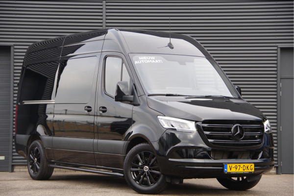 Mercedes-Benz Sprinter 319 1.9 CDI L2H2 DC-6P, AUT. LED, LEDER, MBUX 10'', CAMERA, NAVI, CRUISE, CLIMA, DUBBELE CABINE, DUBBEL CABINE