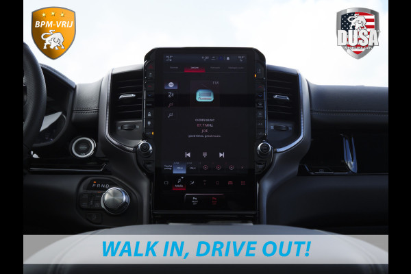 Dodge Ram | 1500 | Rebel | Night | 4x4 | Crew Cab | 3.0L Twin-turbo I6 | BPM-VRIJ  | Pano | Harman Kardon | Leder interieur Getoonde accessoires zijn verkrijgbaar tegen meerprijs